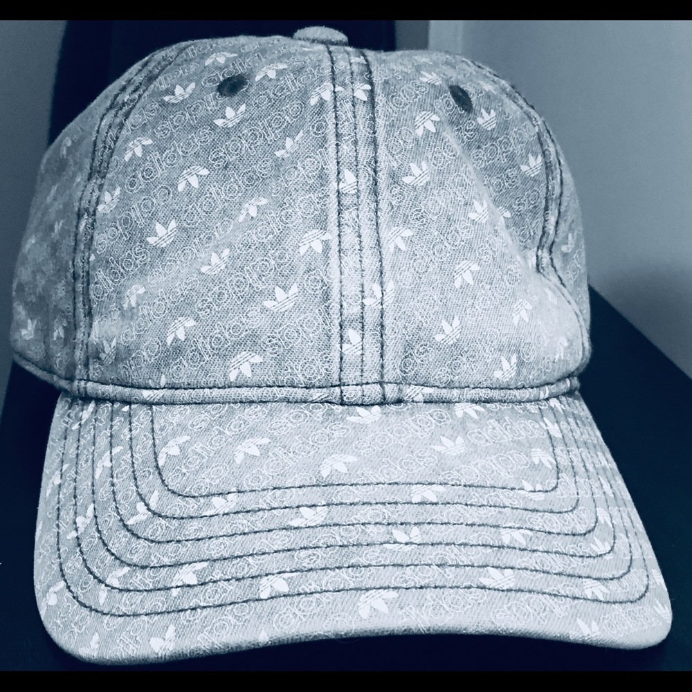 LMTD RARE Adidas Original Monogram Denim Strapback